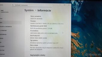 HP EliteBook 840 G2, Intel core I7, 8gb RAM, 240gb SSD - 6