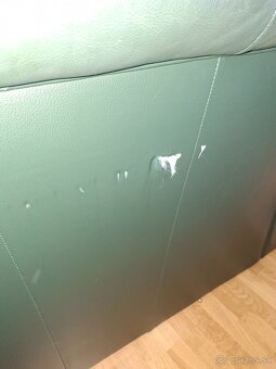 Kožená sedačka s kreslom - 6