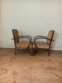 Dve kresla starožitné 1930-40 - 6