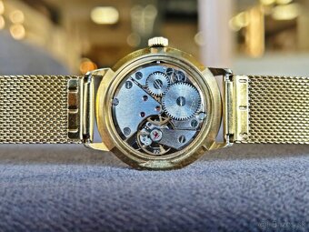 Československé mechanické vintage retro hodinky PRIM Brusel - 6