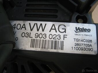 Alternátor 03L903023F 140A Valeo TG14C026 - 6