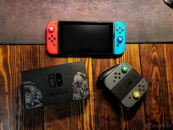 Nintendo Switch Diablo edícia + 15 hier, ovládač, prísluš. - 6