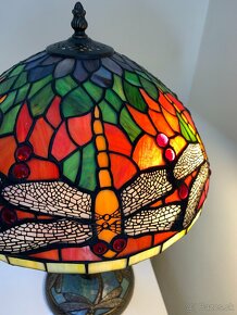 Stolná lampa Tiffany – Vážky - 6