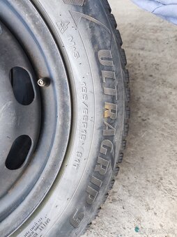 VAG disky a zimne pneumatiky dezen 7mm, 5x112 195/65 R15 - 6