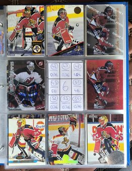 Hokejové kartičky - John Vanbiesbrouck 1 - 6