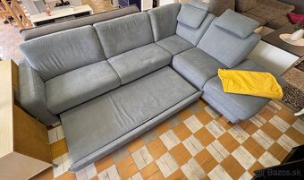 Moderná rohová sedačka - TOP stav - 6