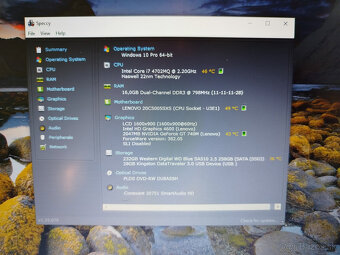 notebook Lenovo E440 Core i7, 16GB, nVidia GT740, 256GB SSD - 6