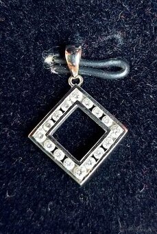 Luxusný diamantovy prívesok z 18k zlata - 6