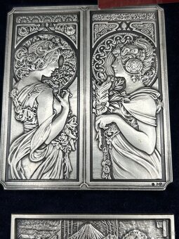 Investičné striebro Ag 999 diela svetových majstrov obrazy - 6