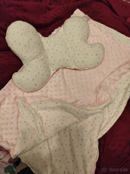 Deka s vankúšikom v tvare motýľa - 6