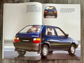 Dobový prospekt Škoda Favorit / Forman / Pick-Up ( 1992 ) - 6