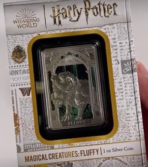 investičné strieborné mince proof Harry Potter tehlička - 6