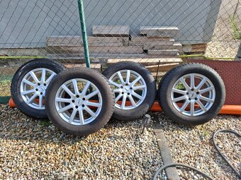 Zimné pneu 225/65 R17 + Al disky Autec. - 6