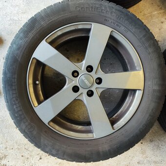 Pneu R17 215/60 96H disk Dezent TD Graphite 7x17 5x105 ET41 - 6