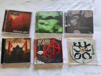 Zbierka CD death , trash metal - 6