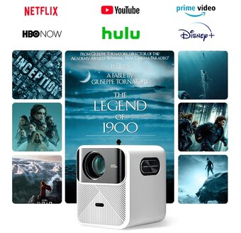 Predám TOP STAV Projektor Xiaomi Wanbo Mozart WB81 1080p - 6