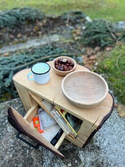 Nočný stolík z masívu - 6