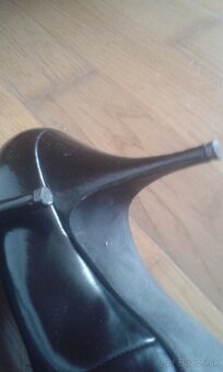 čierne lodičky Salamander - 6