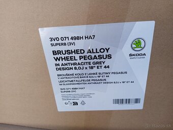 Predám Disky škoda Pegasus R18 - 6