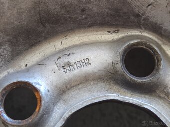 Plechové disky 5x100 + celoročne pneu 155/80r13 - 6