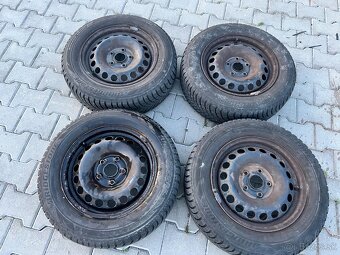 BRIDGESTONE 195/65 R15 ZIMNÉ + disky 5x112 R15 - 6