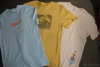 SET 3 ks tričiek značka HM, v.146/152, 100% bavlna, NOVÉ - 6