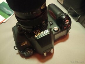 Nikon F80 + objektívy Sigma a soligor + porst fotoaparát - 6