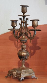 Starožitný svietnik v štýle Napoleona III. - 6