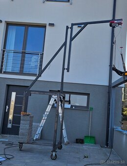 Konštrukcia, žeriav, zdvih 150kg - 6