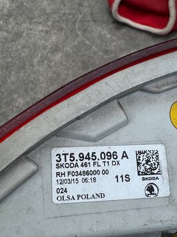 Zadné pravé svetlo Superb 2 sedan facelift - 6