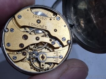 Vreckové hodinky,LONGINES. - 6