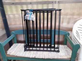 Bezpečnostná ohrádka ,bránka a štyri zábrany - 6