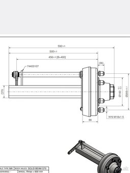 Polonáprava, Poloos, Náboj, Naprava ADR - 6