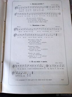 Slovenské spevy 3.díl, r.v. 1899 - 6