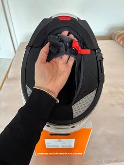Dámska helma/prilba Schuberth C3 PRO GLOSSY White - 6