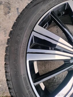 4ks alu disky orig. Volvo 5x108 R20 pneu 255/45 r20 - 6