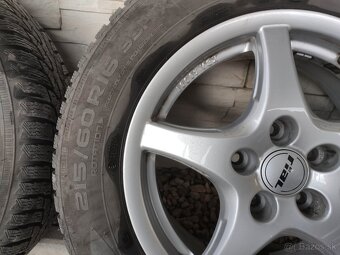 Predám zimné kolesá 16" – Opel / Chevrolet (5×115, ET41) - 6