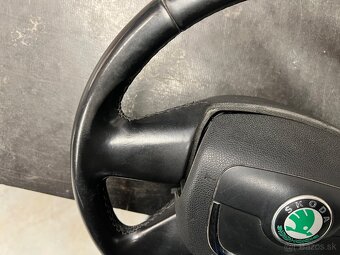 Predám zachovalý volant do Škoda octavia 2 facelift - 6