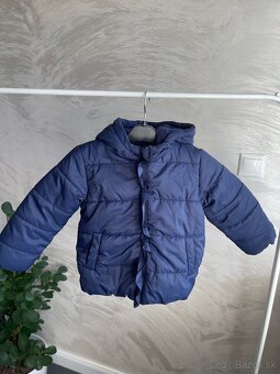 Nová dievčenská zimná bunda Benetton veľkosť 90,98,104 - 6