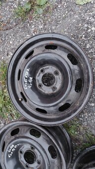 Plechové disky 4x108 6j x 15" 8ks  R16" 1ks peugeot citroe - 6