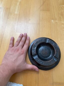 Svetová vojna vojenský popolník Danzinger Zigaretten - 6