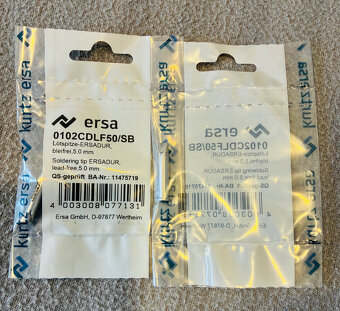 Zostava náhradných dielov ERSA - 6