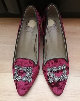 DÁMSKE ZAMATOVÉ LODIČKY veľ.38 - 6