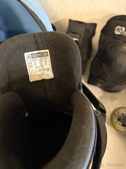 Kolieskove korčule K2 ,3ks chranicov a rupsak - 6