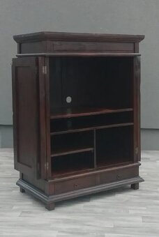 Skriňa teaková s 2 šuplíkmi. - 6