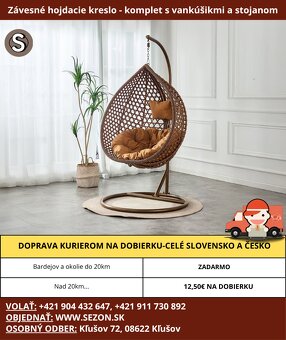 RATAN❗Zavesne hojdacie kreslo,Fotel,Kokon,kresla❗Skvela cena - 6