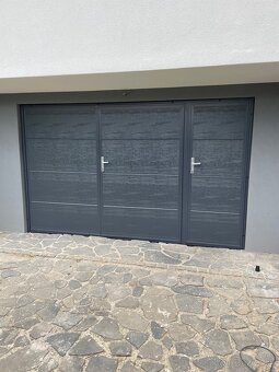 Dvojkrídlova garážová brána - 6
