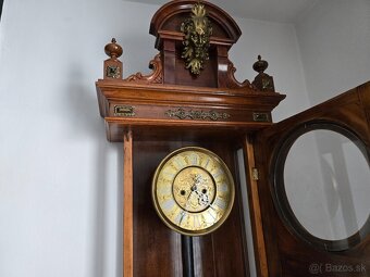 Starožitné neorenesančné nástenné hodiny - 6