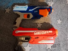 Hračky,pištole NERF a X shot +náboje - 6