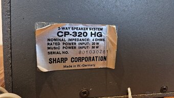 Sharp CP-320 HG - 6